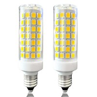 E11 Led Bulb 100W Equivalent Dimmable,Daylight 5500K,T3 T4 Jd E11 Mini Candelabra Base 110V 120V 130V 100W Halogen Replacement, Pack Of 2