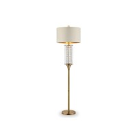 62.25-Inch Pluviam Crystal Floor Lamp