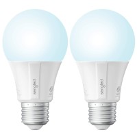 Sengled Zigbee Smart Light Bulbs, Smart Hub Required, Works With Smartthings And Echo With Built-In Hub, Voice Control With Alexa And Google Home, Daylight 60W Equivalent A19 Alexa Light Bulb, 2 Pack