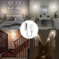 Luxsway 12 Colors Changing Wall Lamp, Dimmable Up/Down Wall Sconce,Over Bed Headboard Light For Bedroom Hallway Home Decor- 1Pack