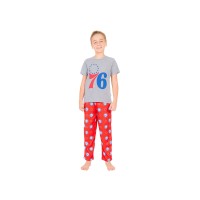 Ultra Game Boys 2 Piece Pjs Lounge Pants Tee Set, Team Color, 7 Us