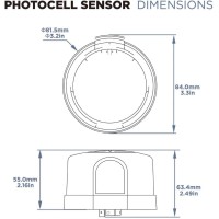 Twist Lock Photocell For Outdoor Lights Ul Listed Auto On Off Photocell Sensor Switches Outdoor Twist Lock Photo Cell Sensor