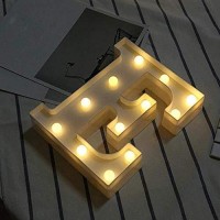 Led Marquee Letter Lights Sign E 26 Alphabet Light Up Letters Sign For Night Light Wedding Birthday Party Battery Powered Christ