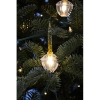 Holiday Bright Lights Christmas Bubble (Gold Bulb/Gold Glitter Replacement)