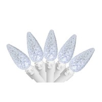 Northlight C6 Christmas Lights, White