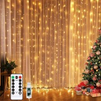 Milcea String Lights Indoor Outdoor Christmas Lights 8 Modes Christmas String Lights Fairy String Lights For Home Christmas Tree Wedding Party Bedroom Decoration