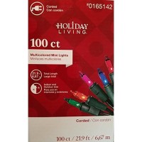 Holiday Living 100-Count Multi Mini Christmas