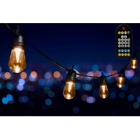 Mr. Christmas Holiday Cafe' Lights, 14 Holiday Light Sequences, Indoor/Outdoor, Shatter Proof Led Bulbs