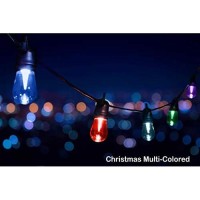 Mr. Christmas Holiday Cafe' Lights, 14 Holiday Light Sequences, Indoor/Outdoor, Shatter Proof Led Bulbs