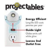 Projectables Frozen 2 Led Night Light, 6-Image, Plug-In, Dusk-To-Dawn, Ul-Listed, Scenes Of Elsa, Anna, And Olaf On Ceiling, Wall, Or Floor, Ideal For Bedroom, Nursery, 45028