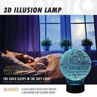 Manco 3 Pattern 16 Colors 3D Star Wars Night Light Star Wars 3D Lamp Birthday Gifts For Star Wars Fans