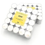 8 Hour Tea Lights Candles 100 Pack White Long Lasting Tea Lights Smokeless Unscented Candles Party Candles For Weddin