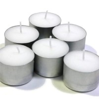 8 Hour Tea Lights Candles 100 Pack White Long Lasting Tea Lights Smokeless Unscented Candles Party Candles For Weddin