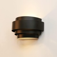 Lightinthebox Modern Wall Light Black Indoor Wall Light Metal Wall Sconce For Home Theater Staircase Basement Bedroom 1Pcs