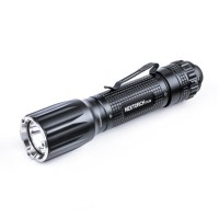 Nextorch Led Tactical Flashlight High Lumens, Powerful Emergency Rechargeable Compact Bright Flashlight With 5 Modes & Strobe & Ceramic Bead Broken Window, For Outdoor Use Enforcement, Hiking, Camping