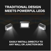 Ledmo Led Wall Pack Lights Repalces 800W Hps/Hid Light 4 Pack 15600Lm Outdoor Commercial Lighting Fixture 120W Waterproof Wall Mount Security Lighting 5000K