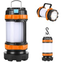 Camping Lantern Rechargeable Alpswolf Camping Flashlight 4000 Capacity Power Bank6 Modes Ipx4 Waterproof Led Lantern Campin