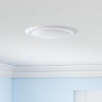 Ecoeler 6 Inch Low Profile Flush Mount Led Disk Light 165W 1000 Lumens 4000K Cool White Dimmable Recessed Lighting Fixture