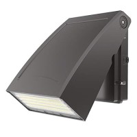 Hyperlite Led Wall Pack Light 100W 13000Lm,Etl Approved Full Cut-Off Adjustable Wall Pack For Buildings Loading Bay Entryways Parking Lot, Patio 400W Matel-Halide Replacement