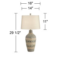 John Timberland Desert Valley Rustic Southwestern Style Table Lamp 28.5