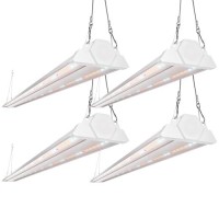 Freelicht 4 Pack 4Ft Led Grow Light 60W 350W Equivalent Sunlike Full Spectrum Integrated Plant Light For Hydroponic Indoor P