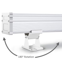 Jsn&Pc Led Wall Washer 24W 39.4 Inches Lighting Bar Ip65 Waterproof Outdoor Light For Advertising Boards, Billboard,Building Commercial Lighting (White 5000-5500K)