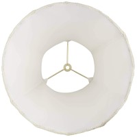 Cream Scalloped Gallery Medium Bell Lamp Shade 7