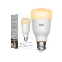 Yeelight Smart Wifi Light Bulb 1S, Dimmable White Light Bulb, Compatible With Alexa & Homekit And Google Home Assistant, No Hub Required, Voice Control Smart Home Device, A19 Led Bulbs