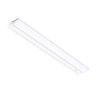 Getinlight Dimmable Hardwired Only Under Cabinet Led Lights 24Inch Soft White3000K Matte White Finished Etl Listed In02