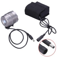 Securitying 2500Lm 3 Modes Bike Headlight, Waterproof 5 Leds Bicycle Light, Mountain Bike Front Light Headlamp Bike Light + 8.4V Rechargeable Battery Pack + Charger For Outdoor Riding