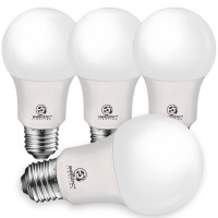 40W Equivalent A19 Led Light Bulb, Soft White 2700K, Ul Listed, E26 Standard Base, Non-Dimmable Led Light Bulb, 4 Pack, Energetic