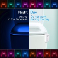 Toilet Lights Led Toilet Night Lights Motion Sensor Light For Toilet With Aromatherapy, Toilet Bowl Light For Kids, Boys, Man, Bathroom, Washroom