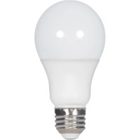 LED A19 bulb with a frosted finish features an energyefficient design that uses nearly 80 percent less electricity than an incandescent bulb to minimize your operating costs Energy Starrated nondimmable bulb with 800 lumens is approved for use in enclosed