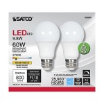 Satco S29699 Medium Light Bulb Finish 419 Inches Frosted White