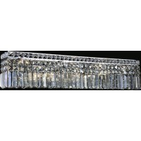 7 Light Vanity Light With Chrome Finish