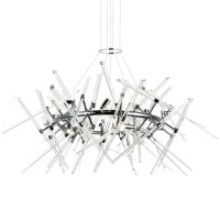 Icicle 12 Light Chandelier With Chrome Finish