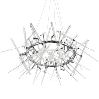 Icicle 12 Light Chandelier With Chrome Finish