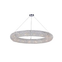 16 Light Chandelier With Chrome Finish