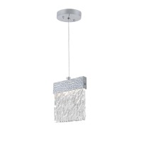 Led Pendant With Pewter Finish