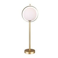 1 Light Table Lamp With Brass Finish