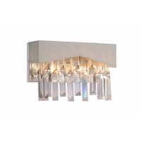 2 Light Wall Sconce With Chrome Finish