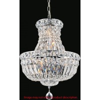 4 Light Mini Chandelier With Chrome Finish