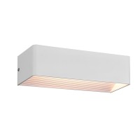 Led Wall Sconce With White Finish