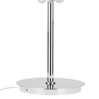 6 Light Table Lamp With Chrome Finish