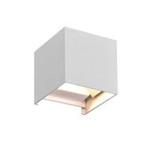 Led Wall Sconce With White Finish