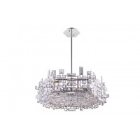 12 Light Chandelier With Chrome Finish