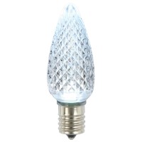 Vickerman C9 Faceted Led Cool White Bulb .45W 25Bx - Xledc95-25