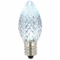 Vickerman C7 Faceted Led Cool White Bulb .38W 25Bx - Xledc75-25