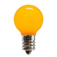 Vickerman G30 Yellow Ceramic Ledbulb E12 .96W 25Bx - Xledcg37-25