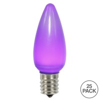 Vickerman C9 Ceramic Led Purple Twinkle Bulb 25/Bx - Xledsc96T-25